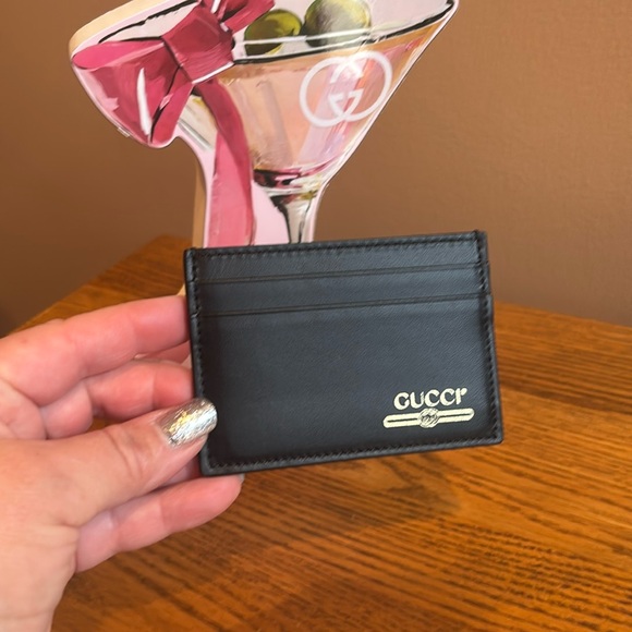 GUCCI 5 POCKET CREDIT CARD HOLDER - Picture 1 of 4